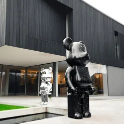 Statues & Sculptures Giant|Floor Standing^Aero Bear 165cm Black Resin Indoor Sculpture