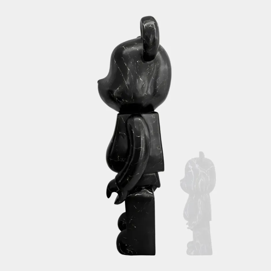 Statues & Sculptures Floor Standing|Animals^Aero Bear 135cm Black Resin Indoor Sculpture