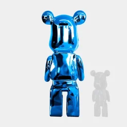 Statues & Sculptures Floor Standing|Animals^Aero Bear 135cm Blue Resin Indoor Sculpture