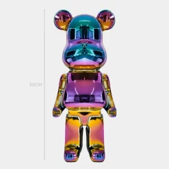 Statues & Sculptures Table Top|Floor Standing^Aero Bear 50cm Dynamic Colour Resin Indoor Sculpture