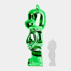 Statues & Sculptures Floor Standing|Animals^Aero Bear 135cm Green Resin Indoor Sculpture