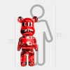 Statues & Sculptures Floor Standing|Animals^Aero Bear 135cm Red Resin Indoor Sculpture