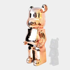 Statues & Sculptures Floor Standing|Animals^Aero Bear 135cm Rose Gold Resin Indoor Sculpture