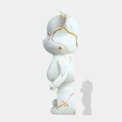 Statues & Sculptures Floor Standing|Animals^Aero Bear 165cm White Resin Indoor Sculpture