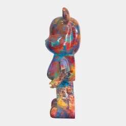 Statues & Sculptures Table Top|Floor Standing^Aero Bear Colourburst 50cm Resin Indoor Sculpture