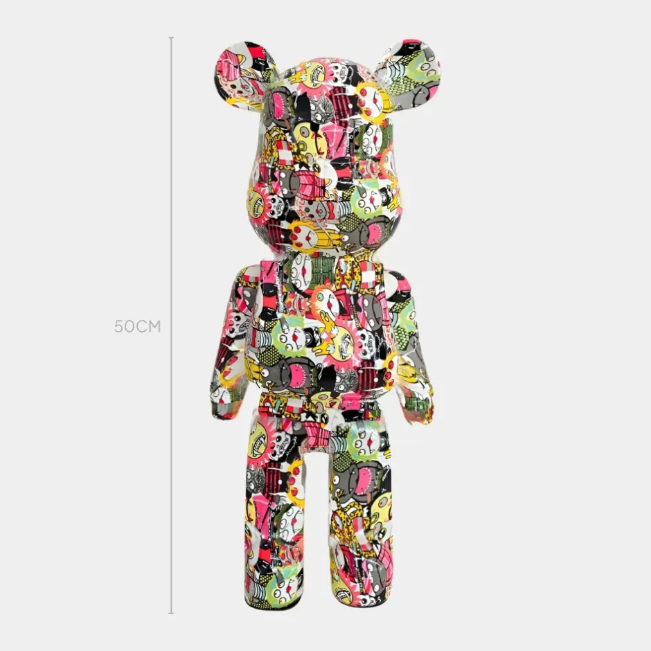 Statues & Sculptures Table Top|Floor Standing^Aero Bear Popfusion 50cm Resin Indoor Sculpture