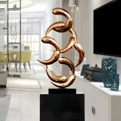 Statues & Sculptures Table Top|Floor Standing^Aero Stream 74cm Bronze Metal Indoor Sculpture v2