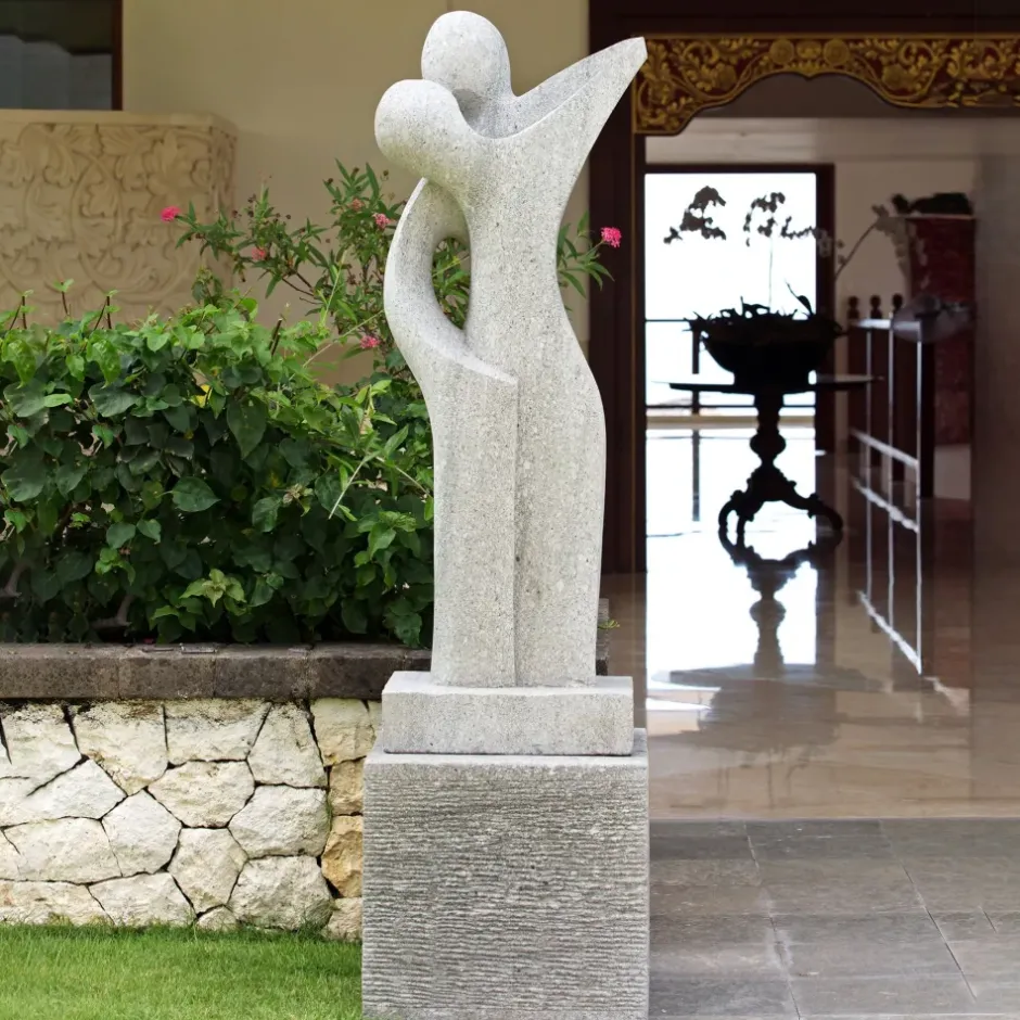 Statues & Sculptures Contemporary^Affection Contemporary Stone Garden Sculpture