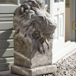 Statues & Sculptures Wildlife|Lions^African Lions Stone Garden Statues