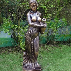 Statues & Sculptures Greek^Alexa 85cm Bronze Resin Garden Statue