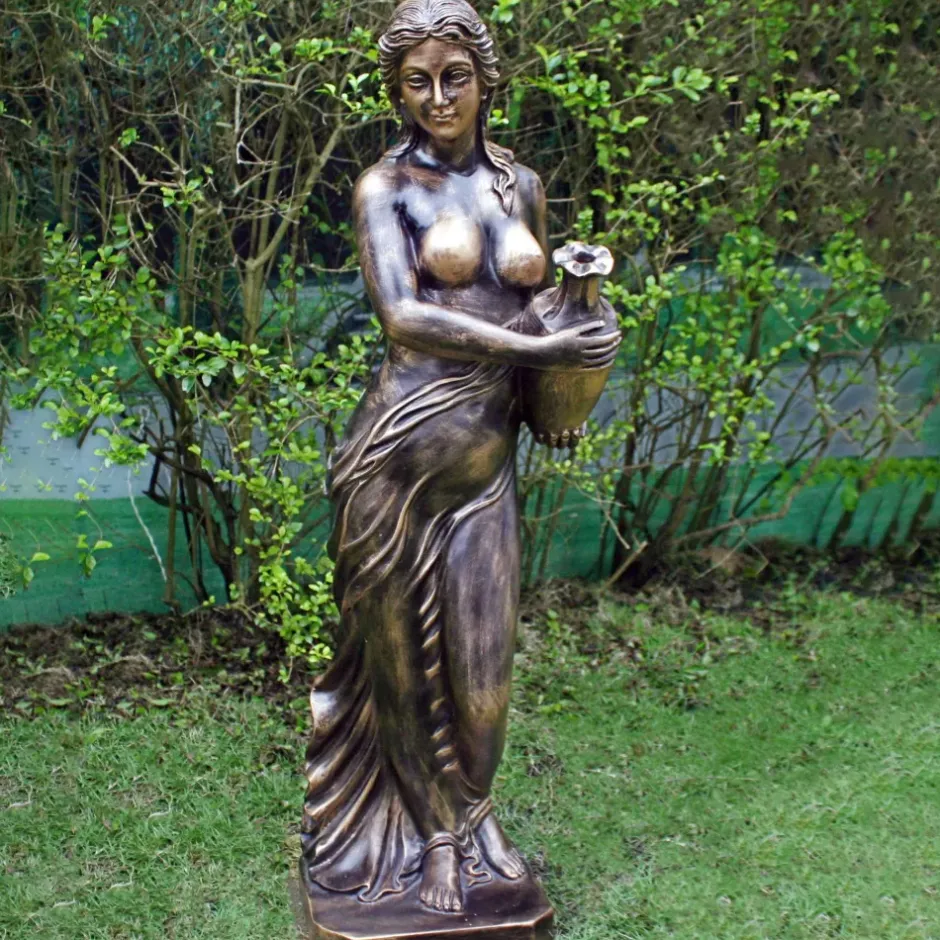 Statues & Sculptures Greek^Alexa 85cm Bronze Resin Garden Statue