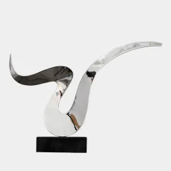 Statues & Sculptures Table Top|Floor Standing^Astral Edge 76cm Silver Metal Indoor Sculpture