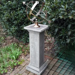 Statues & Sculptures Armillary Sundials^Athenian Armillary Stone Garden Sundial