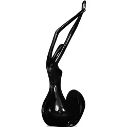 Statues & Sculptures Figurative|Table Top^Awakened Grace 32cm Black Resin Indoor Sculpture