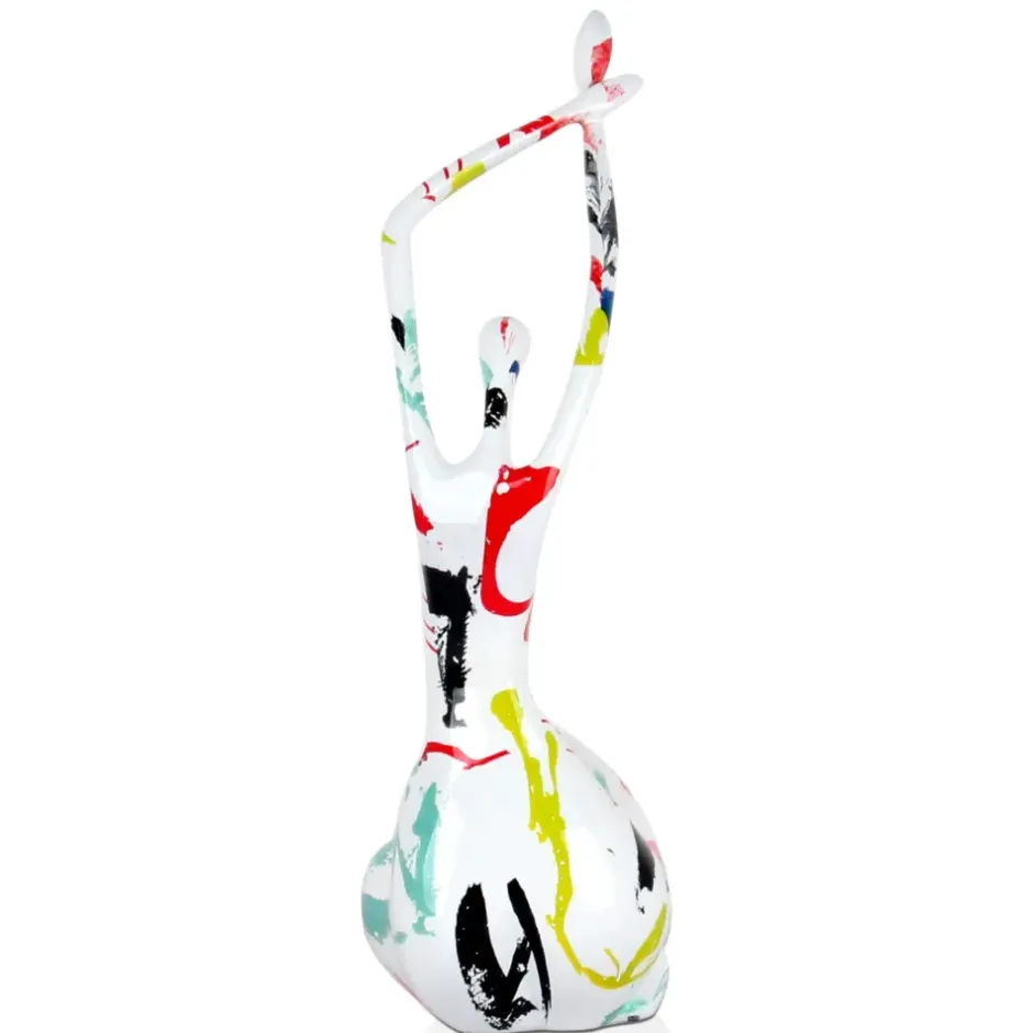Statues & Sculptures Figurative|Table Top^Awakened Grace 32cm Multicolour Resin Indoor Sculpture