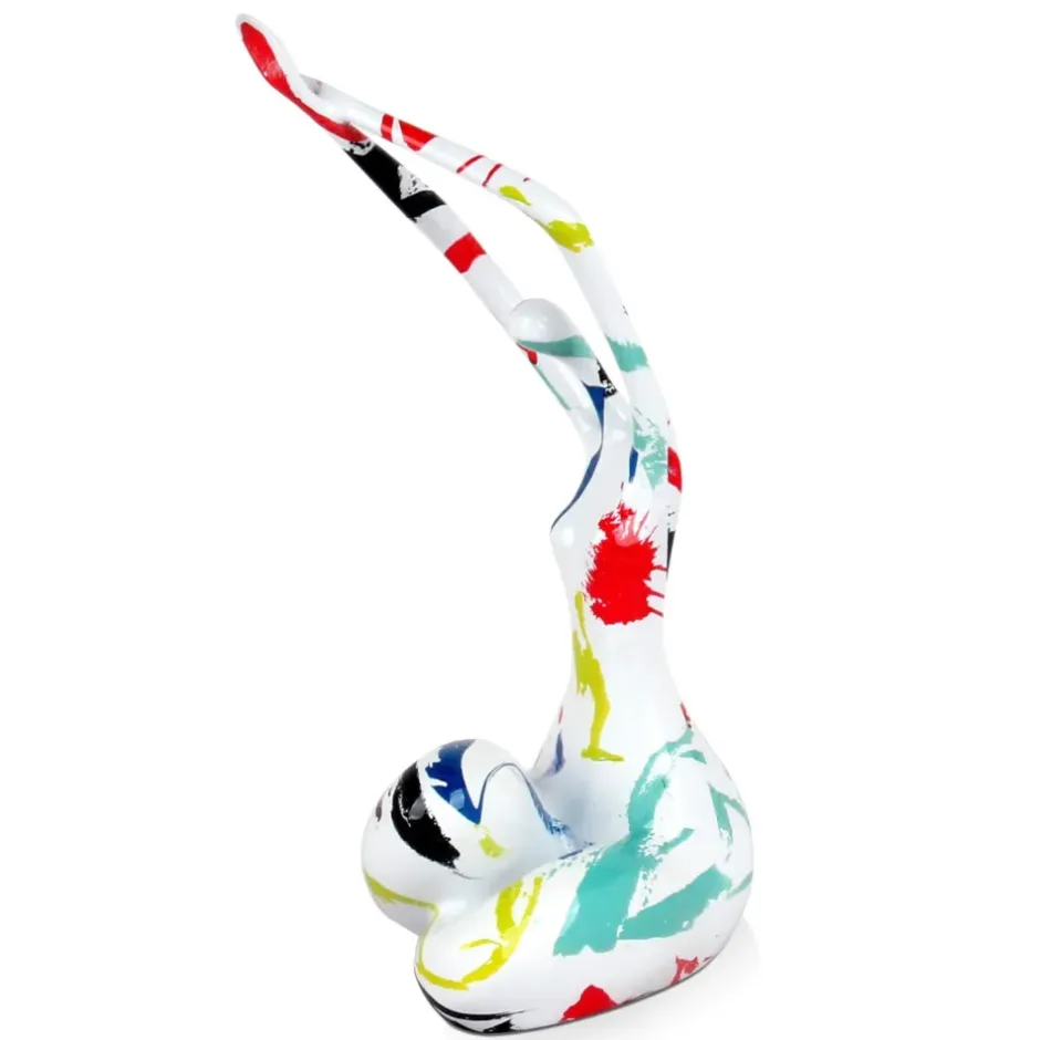 Statues & Sculptures Figurative|Table Top^Awakened Grace 32cm Multicolour Resin Indoor Sculpture