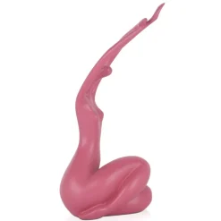 Statues & Sculptures Figurative|Table Top^Awakened Grace 32cm Pink Resin Indoor Sculpture