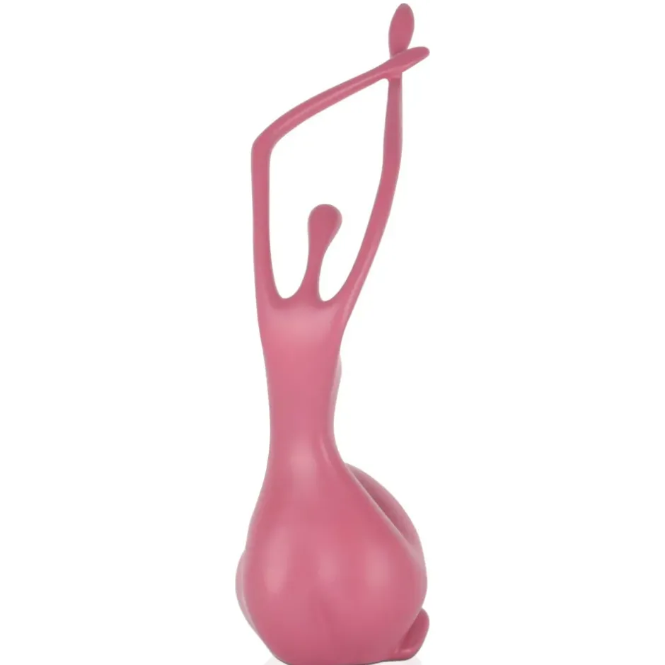 Statues & Sculptures Figurative|Table Top^Awakened Grace 32cm Pink Resin Indoor Sculpture