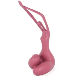 Statues & Sculptures Figurative|Table Top^Awakened Grace 32cm Pink Resin Indoor Sculpture