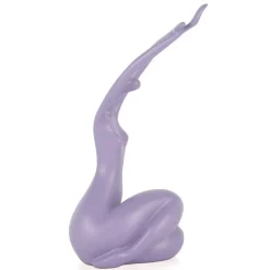 Statues & Sculptures Figurative|Table Top^Awakened Grace 32cm Violet Resin Indoor Sculpture