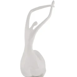 Statues & Sculptures Figurative|Table Top^Awakened Grace 54cm White Resin Indoor Sculpture
