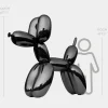 Statues & Sculptures Giant|Floor Standing^Balloon Dog 200cm Black Metal Garden Sculpture