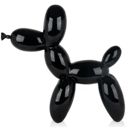 Statues & Sculptures Floor Standing|Balloon Dogs^Balloon Dog 62cm Black Resin Indoor Sculpture