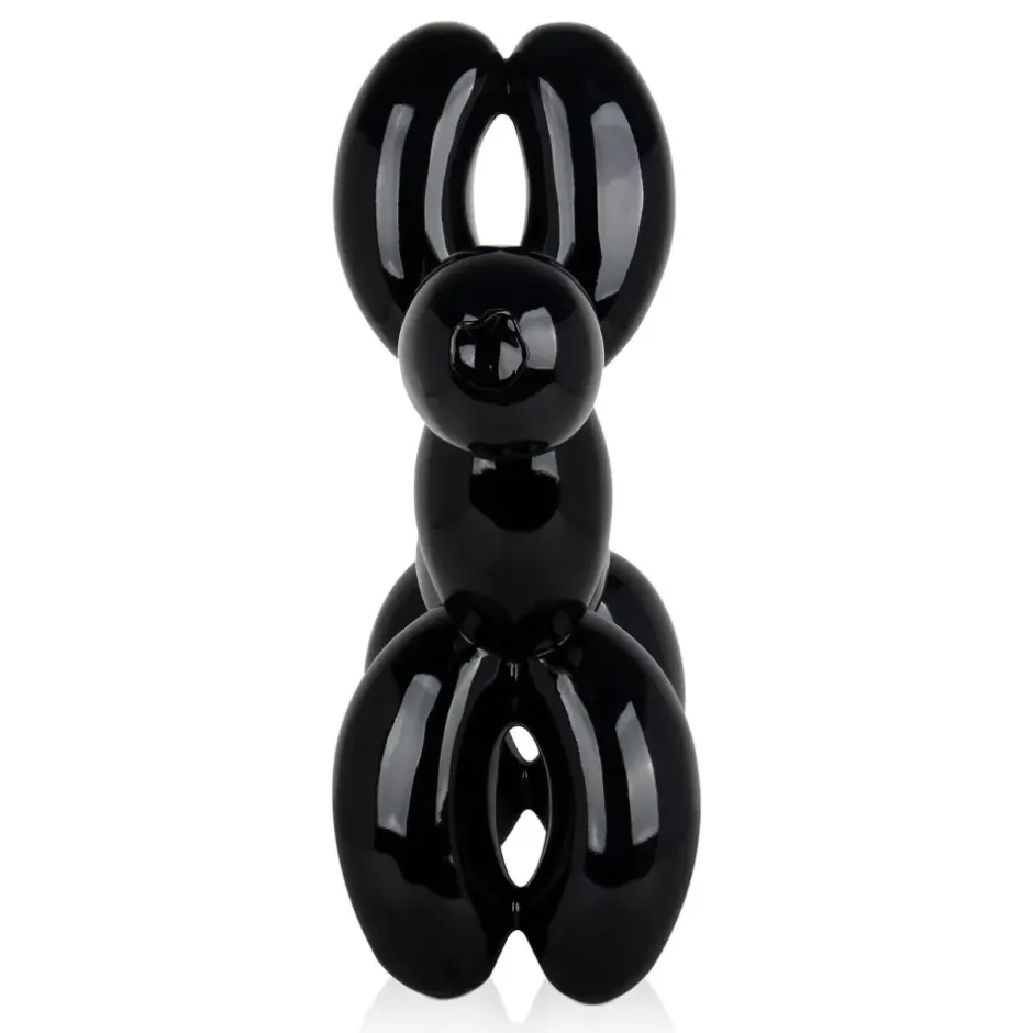 Statues & Sculptures Floor Standing|Balloon Dogs^Balloon Dog 62cm Black Resin Indoor Sculpture
