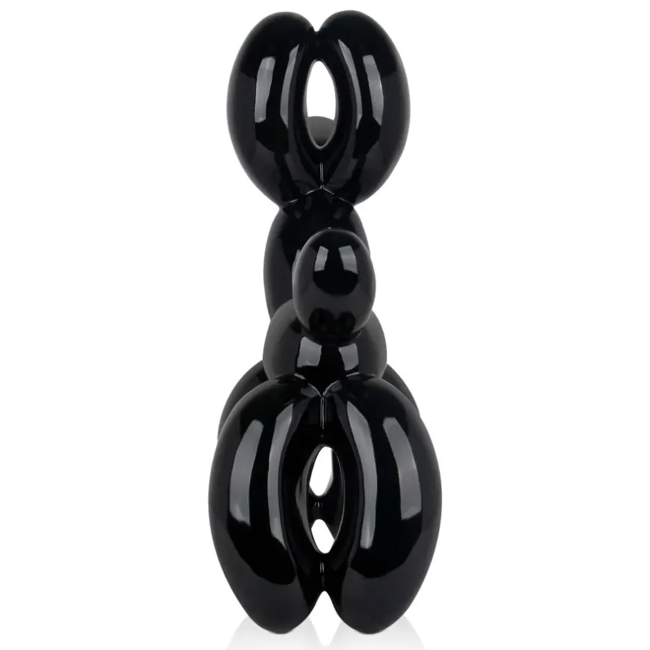 Statues & Sculptures Floor Standing|Balloon Dogs^Balloon Dog 62cm Black Resin Indoor Sculpture