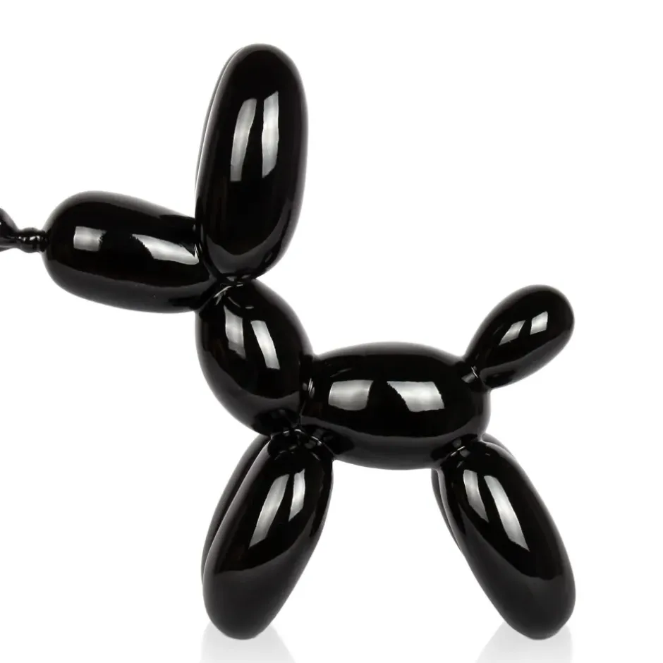 Statues & Sculptures Table Top|Balloon Dogs^Balloon Dog 27cm Black Resin Indoor Sculpture