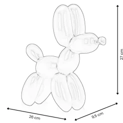 Statues & Sculptures Table Top|Balloon Dogs^Balloon Dog 27cm Chromatic Resin Indoor Sculpture