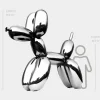 Statues & Sculptures Giant|Floor Standing^Balloon Dog 240cm Chrome Fibreglass Indoor Sculpture