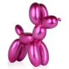 Statues & Sculptures Table Top|Floor Standing^Balloon Dog 46cm Fuchsia Resin Indoor Sculpture