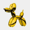 Statues & Sculptures Floor Standing|Balloon Dogs^Balloon Dog 80cm Gold Metal Garden Sculpture
