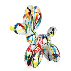 Statues & Sculptures Table Top|Balloon Dogs^Balloon Dog 27cm Multicoloured Resin Indoor Sculpture