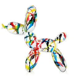 Statues & Sculptures Table Top|Balloon Dogs^Balloon Dog 27cm Multicoloured Resin Indoor Sculpture