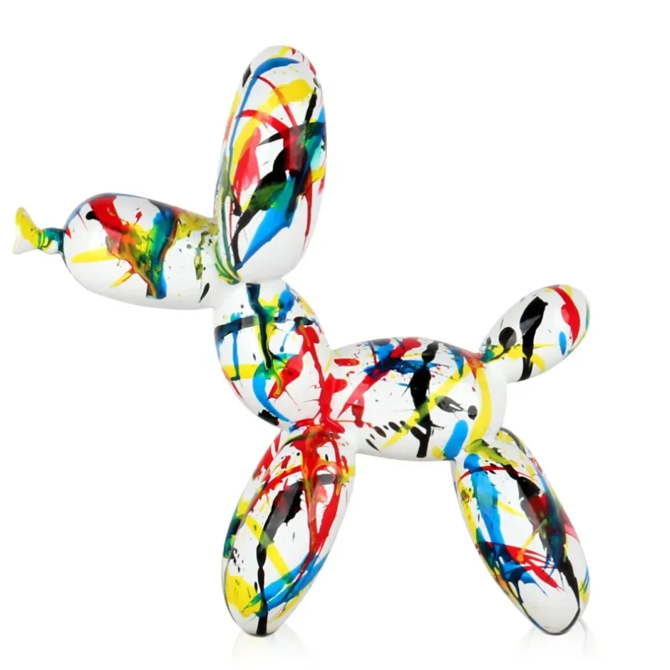 Statues & Sculptures Table Top|Balloon Dogs^Balloon Dog 27cm Multicoloured Resin Indoor Sculpture