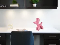 Statues & Sculptures Table Top|Balloon Dogs^Balloon Dog 27cm Pink Resin Indoor Sculpture