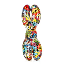 Statues & Sculptures Table Top|Balloon Dogs^Balloon Dog 27cm Pop Art Resin Indoor Sculpture