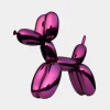Statues & Sculptures Floor Standing|Balloon Dogs^Balloon Dog 80cm Purple Metal Garden Sculpture