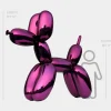 Statues & Sculptures Giant|Floor Standing^Balloon Dog 240cm Purple Metal Garden Sculpture