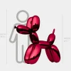 Statues & Sculptures Floor Standing|Animals^Balloon Dog 130cm Red Metal Garden Sculpture