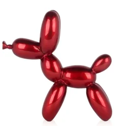 Statues & Sculptures Table Top|Balloon Dogs^Balloon Dog 27cm Red Resin Indoor Sculpture