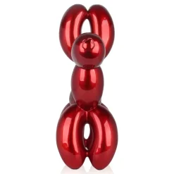 Statues & Sculptures Floor Standing|Balloon Dogs^Balloon Dog 62cm Red Resin Indoor Sculpture