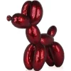 Statues & Sculptures Table Top|Floor Standing^Balloon Dog 60cm Red Resin Indoor Sculpture
