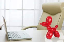 Statues & Sculptures Table Top|Balloon Dogs^Balloon Dog 27cm Rosso Red Resin Indoor Sculpture