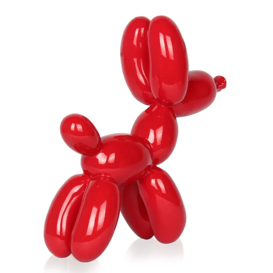 Statues & Sculptures Table Top|Balloon Dogs^Balloon Dog 27cm Rosso Red Resin Indoor Sculpture