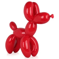 Statues & Sculptures Floor Standing|Balloon Dogs^Balloon Dog 62cm Rosso Red Resin Indoor Sculpture