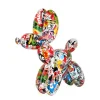 Statues & Sculptures Table Top|Graffiti^Balloon Dog 27cm Street Art Resin Indoor Sculpture