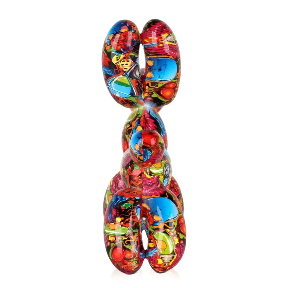 Statues & Sculptures Table Top|Balloon Dogs^Balloon Dog 27cm Tattoo Art Resin Indoor Sculpture